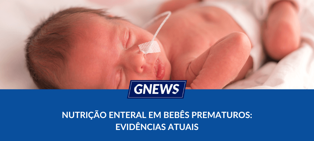 nutrição enteral em bebês prematuros